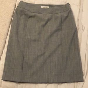 Gray Pencil Skirt